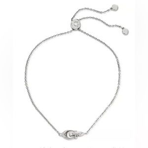 Coach Interlocking Signature C Slider Bracelet in Silver